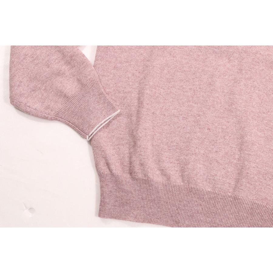 BRUNELLO CUCINELLI（ブルネロクチネリ） ハイネックセーター M2200124 パープル 46 30336pu 【W30336】の画像