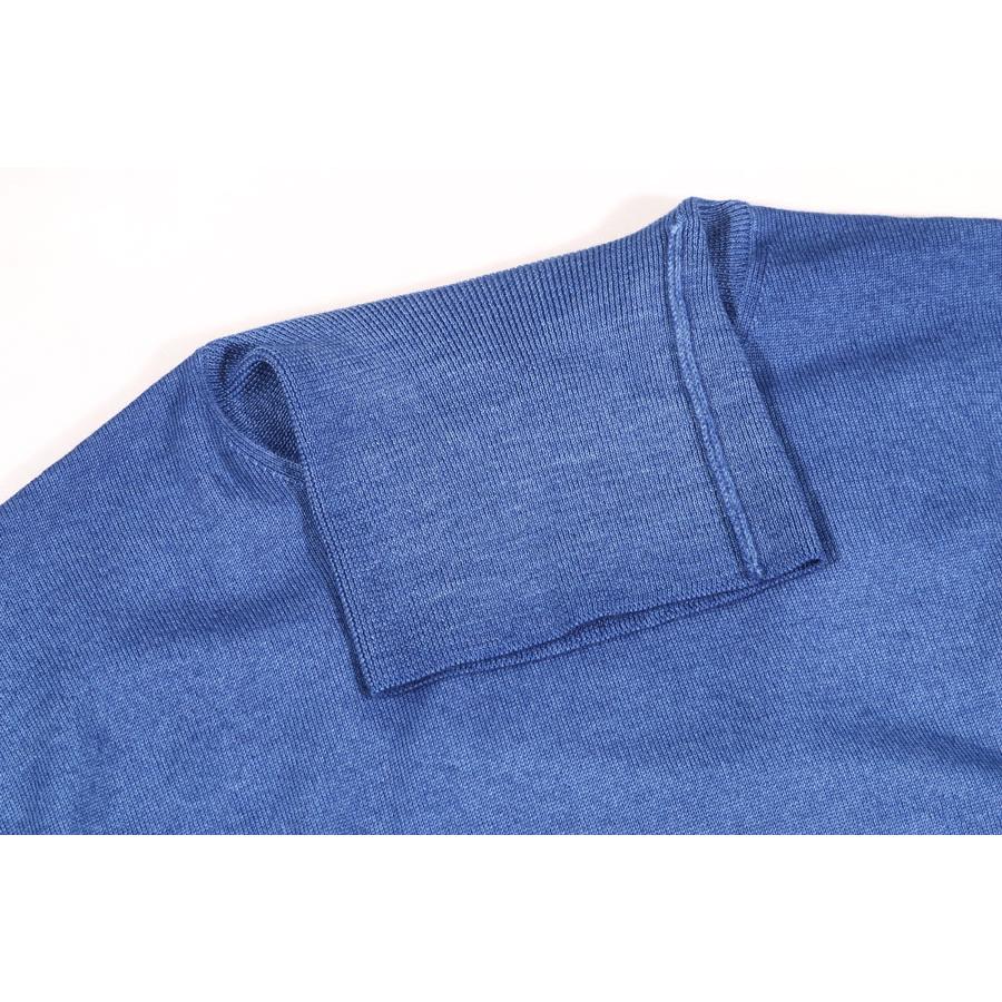 Gran sasso （グランサッソ） タートルネックセーター 55517/22792 ブルー 56 30474bl 【W30475】_2