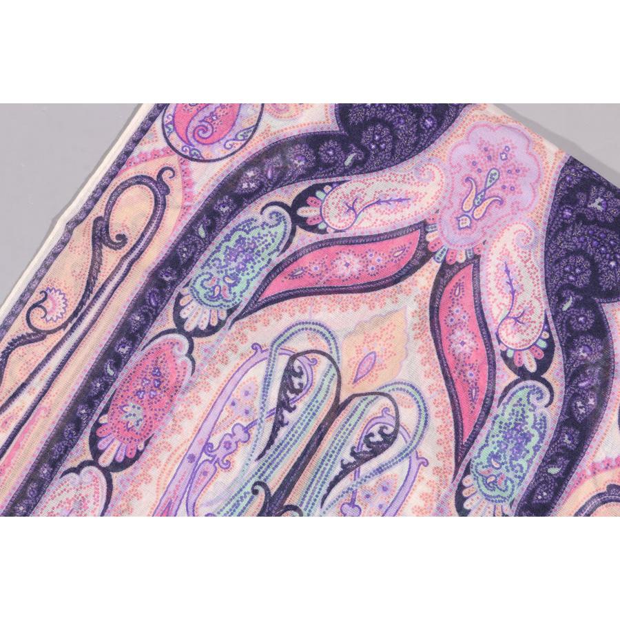 イタリー発☆ETRO☆【エトロ】大判 ストール ピンクグラデーション