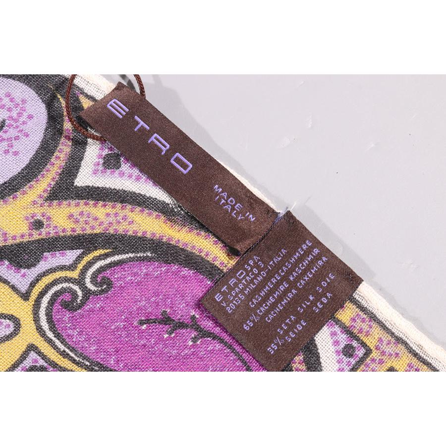ETRO　新品　ストール ETRO（エトロ） ストール 10660 4234 パープル 30731pu 【A30732