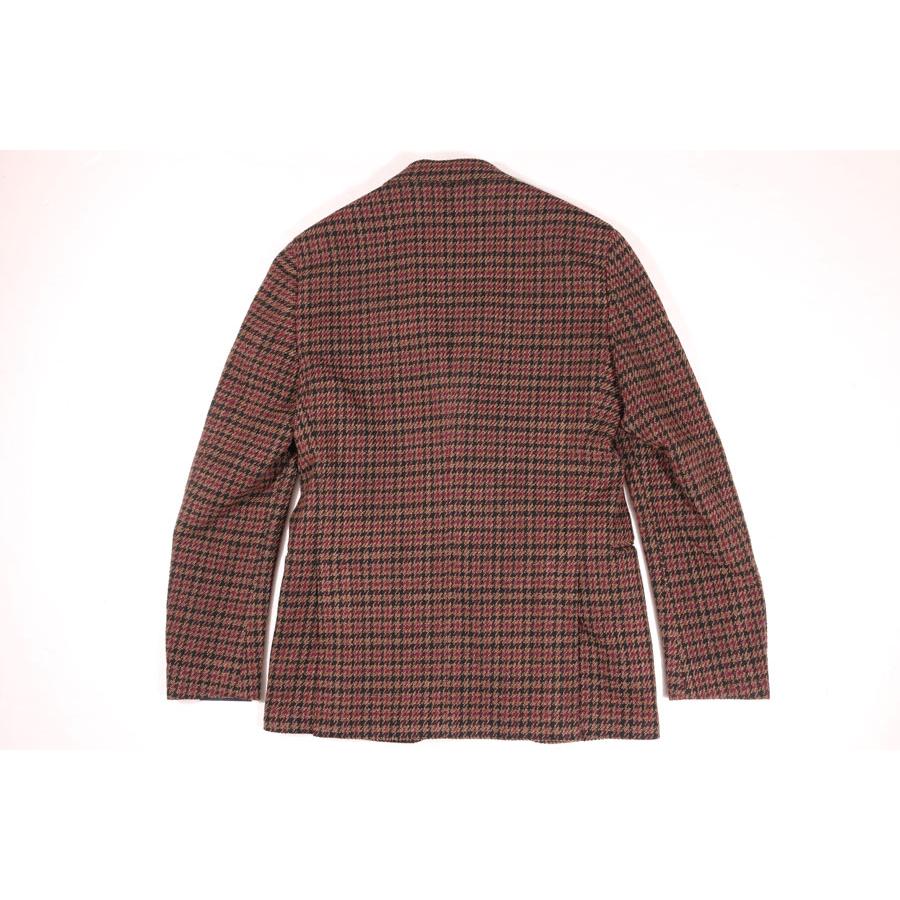 LARDINI （ラルディーニ） ジャケット 981AV ブラウンxワインレッド 48 【A31039】の画像
