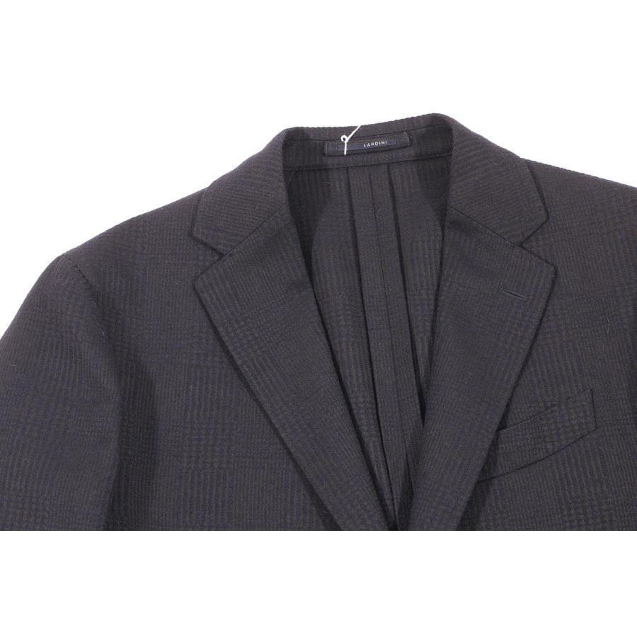 LARDINI （ラルディーニ） ジャケット IL934A ネイビーxブラウン 52 【W31099】の画像