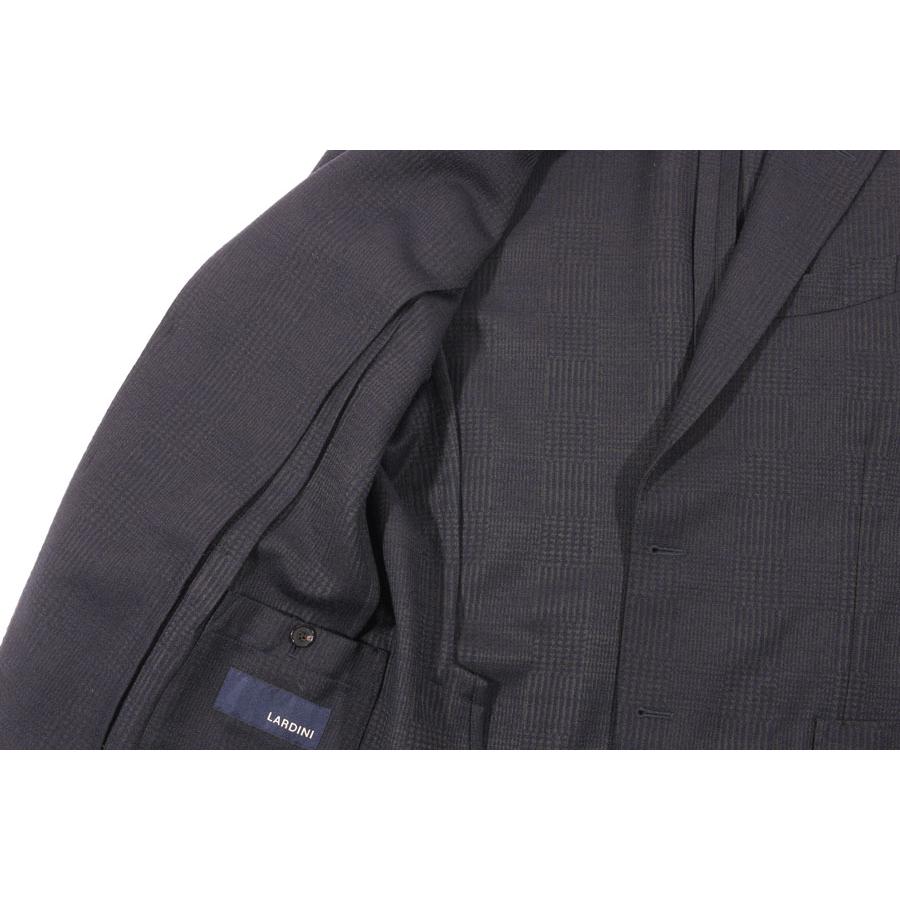 LARDINI （ラルディーニ） ジャケット IL934A ネイビーxブラウン 52 【W31099】の画像