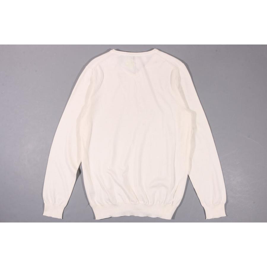 39 masq （マスク） Vネックセーター P21-MASQ1001-14-00 ホワイト L 