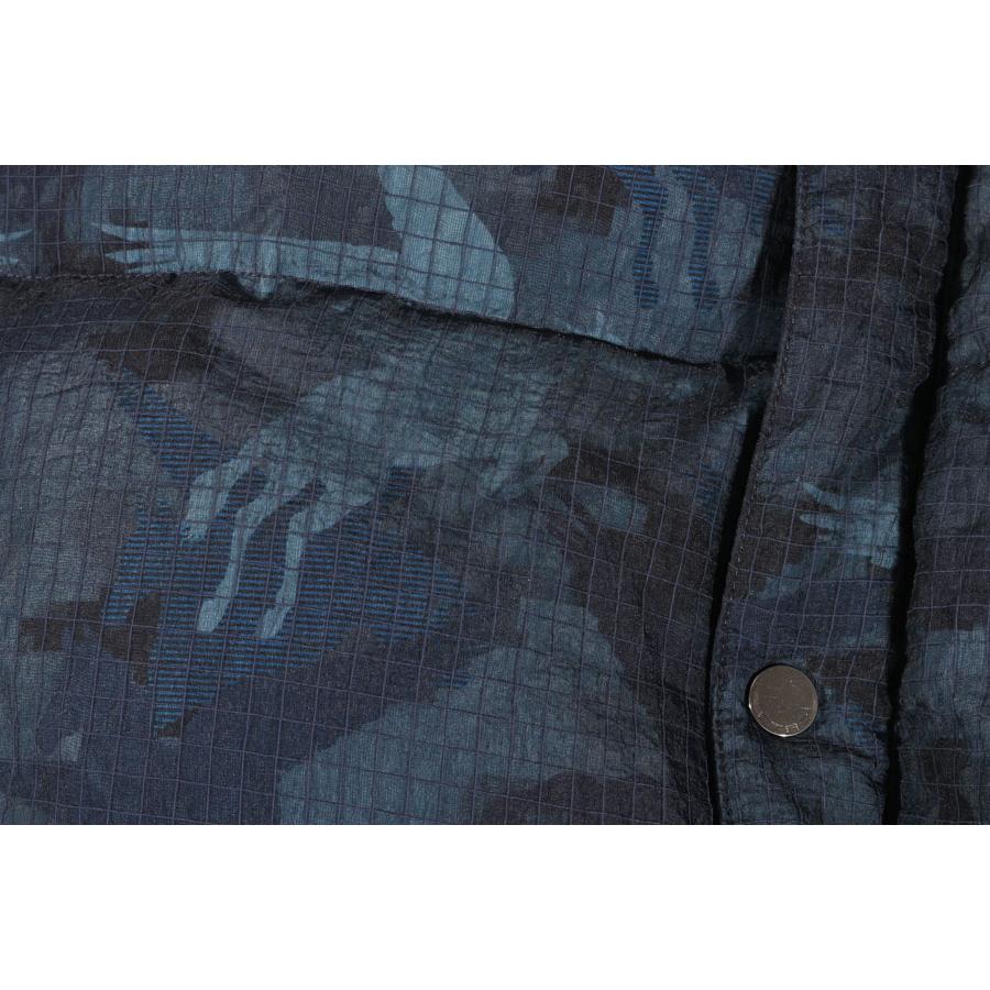 ETRO （エトロ） ダウンジャケット U22 1S552 0351 ネイビーxマルチカラー XL 【W31999】の画像