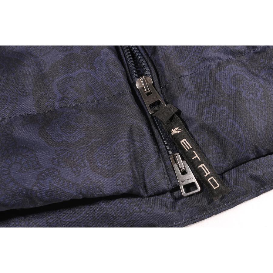 ETRO （エトロ） ダウンジャケット 1S979/1164 ネイビー M 【W32174】の画像