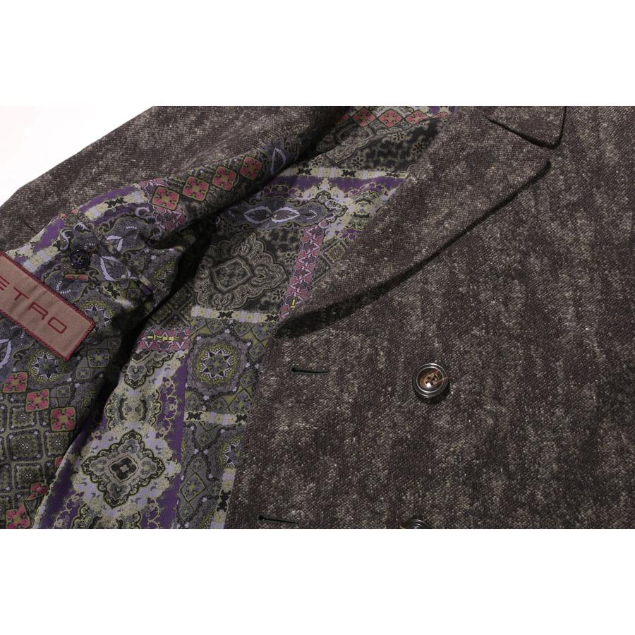 ETRO （エトロ） ピーコート 1C875/0242 カーキ 48 【W32184】の画像
