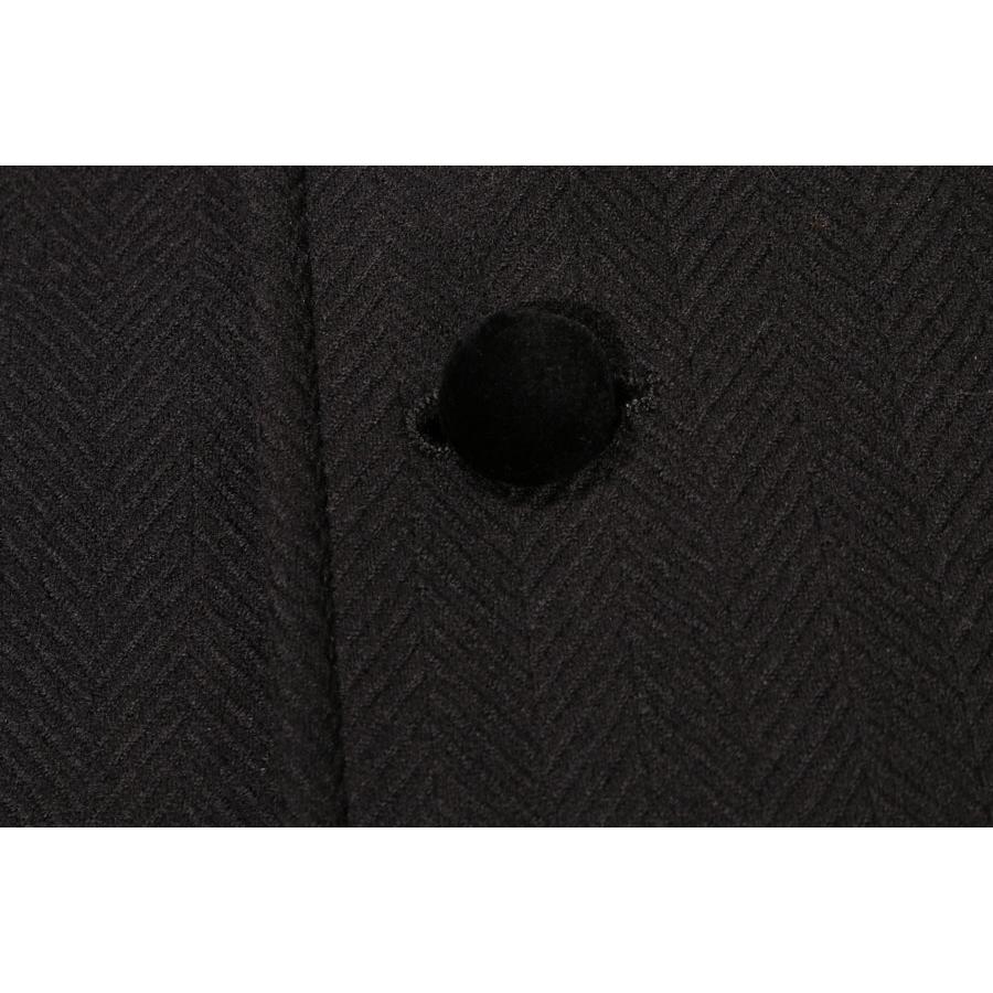 ETRO （エトロ） チェスターコート 1C826/0206 ブラック 48 【W32185】の画像