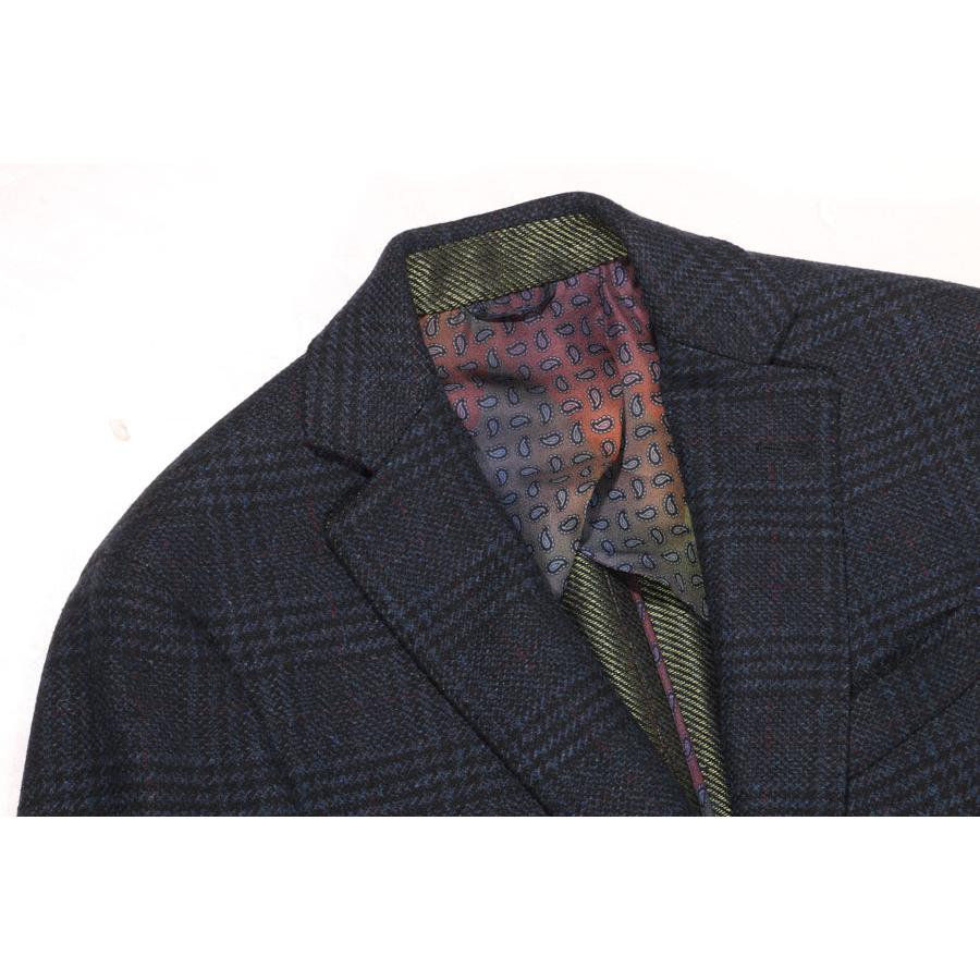 ETRO （エトロ） チェスターコート 1C816/0125 ネイビー 48 【W32190】の画像