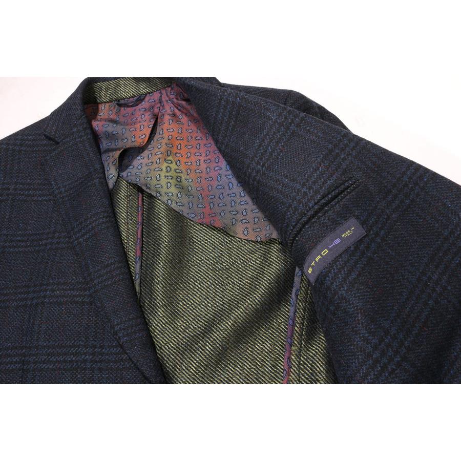 ETRO （エトロ） チェスターコート 1C816/0125 ネイビー 48 【W32190】の画像