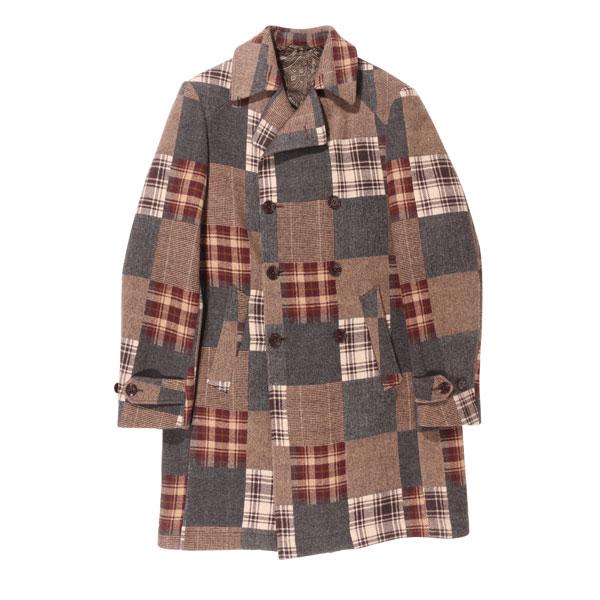 ETRO（エトロ） ピーコート 11846/0141 ブラウンxマルチカラー 48 