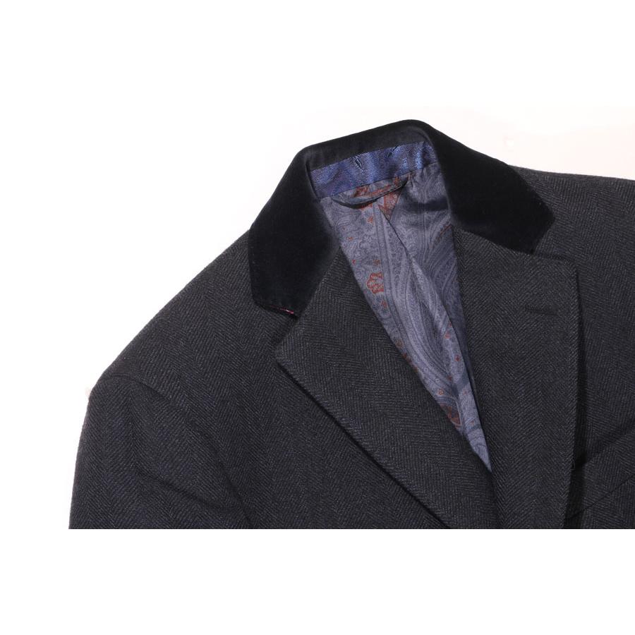 ETRO （エトロ） チェスターコート 1C800/0072 ネイビー 48 【W32193】の画像