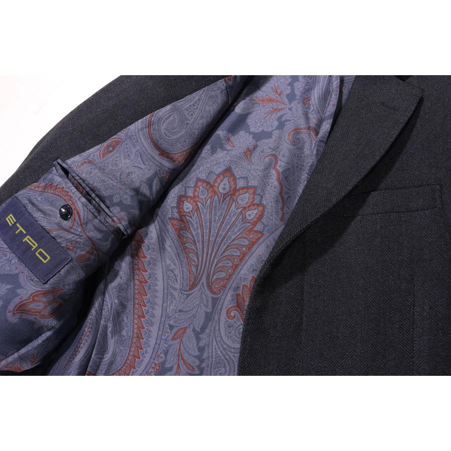 ETRO （エトロ） チェスターコート 1C800/0072 ネイビー 48 【W32193】の画像