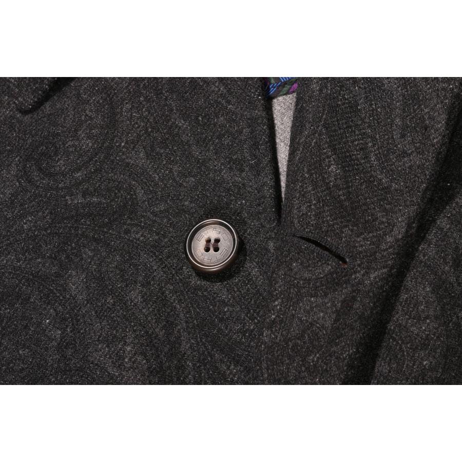 ETRO （エトロ） ステンカラーコート 11S00/0206 グレー 50 【W32194】の画像