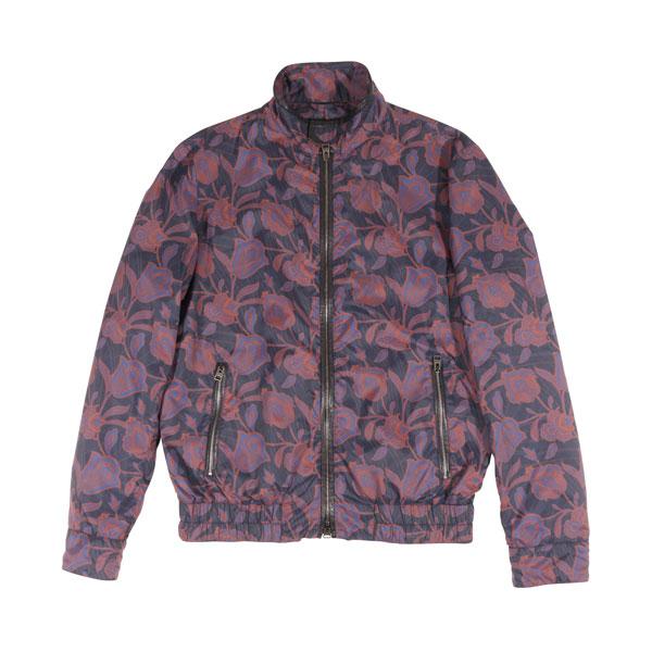 ETRO（エトロ） ブルゾン 1S171/4148 ネイビーxブラウン M 【W32197