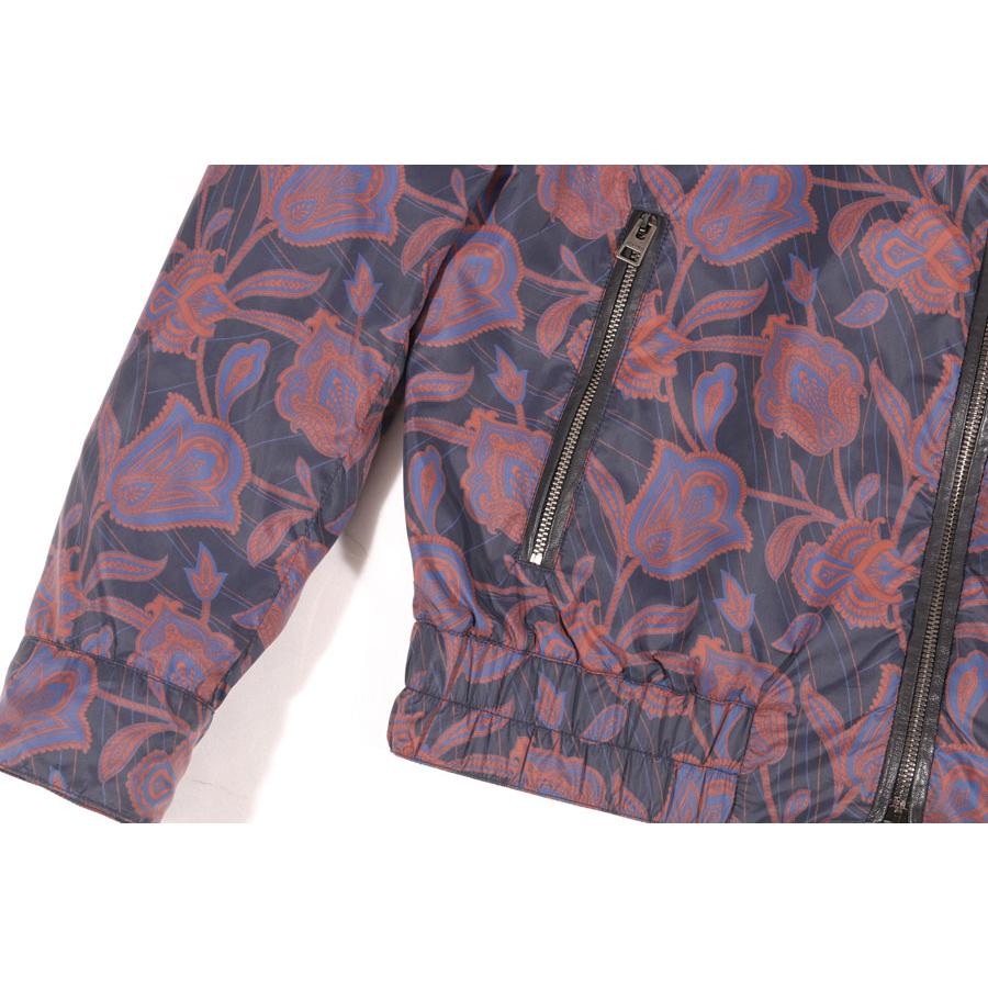 ETRO（エトロ） ブルゾン 1S171/4148 ネイビーxブラウン M 【W32197