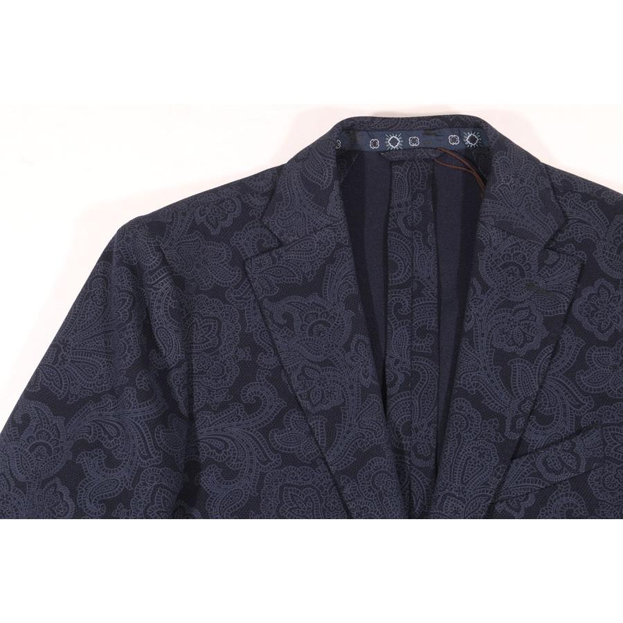 ETRO （エトロ） ジャケット 1G440/4031 ネイビー 48 【A32211】の画像