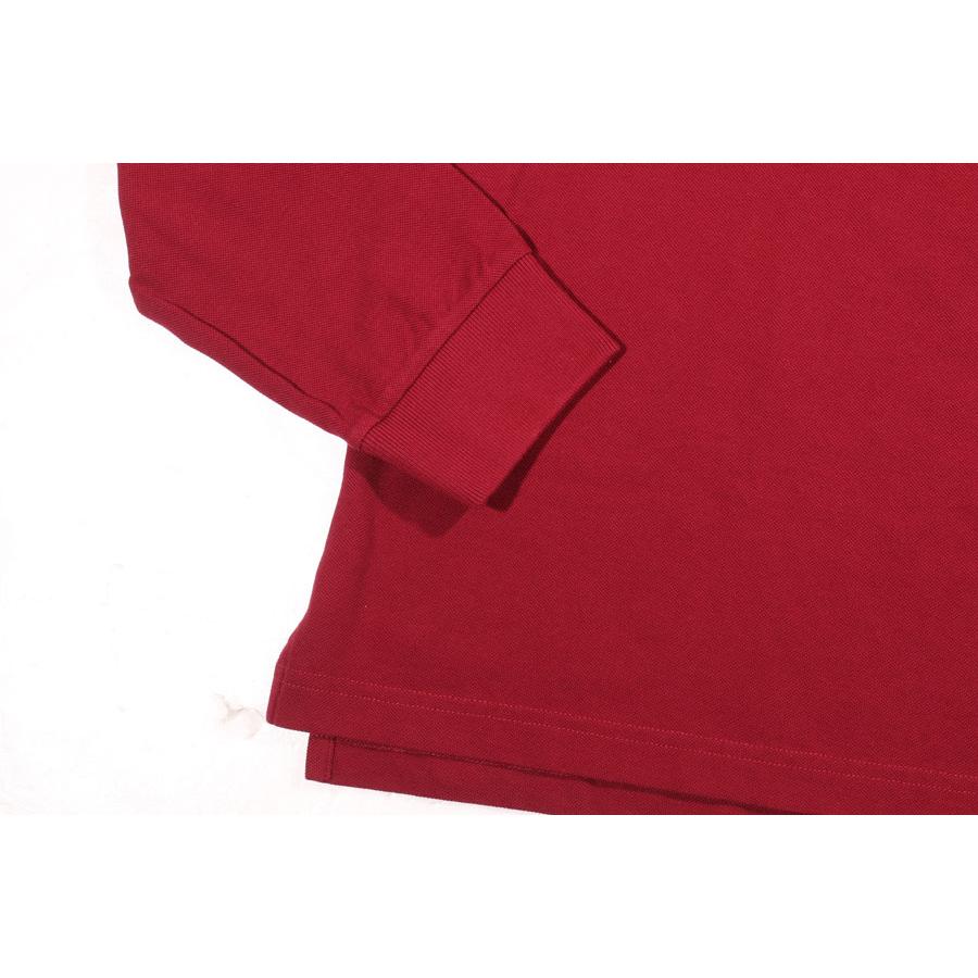 ETRO（エトロ） 長袖ポロシャツ U22 1Y910 9990 ワインレッド 3XL 