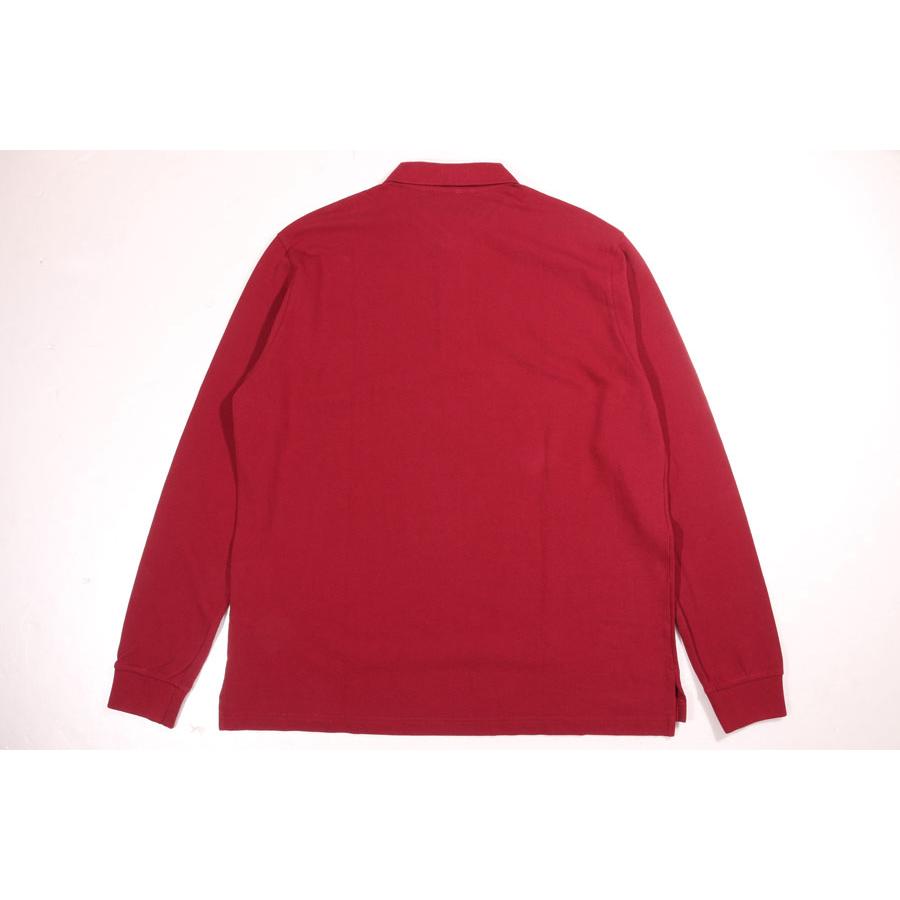 ETRO（エトロ） 長袖ポロシャツ U22 1Y910 9990 ワインレッド 3XL 
