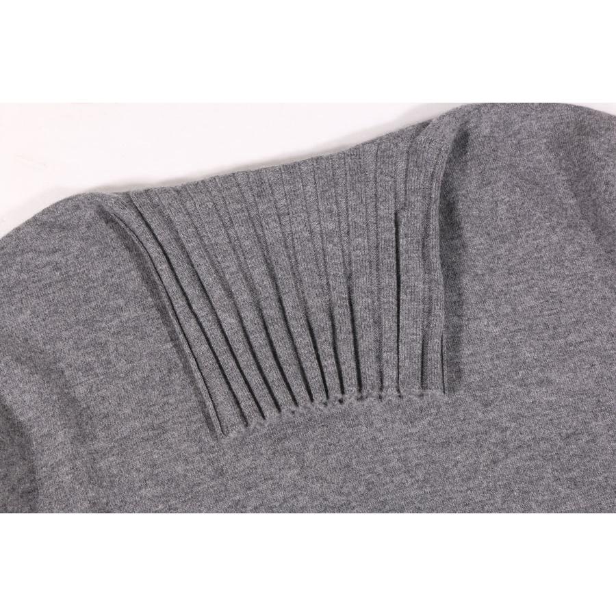 LAMANO ARTISANS タートルネックセーター グレーxグレー 56 32344gy 【W34555】_15