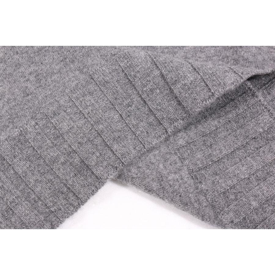 LAMANO ARTISANS タートルネックセーター グレーxグレー 56 32344gy 【W34555】_17