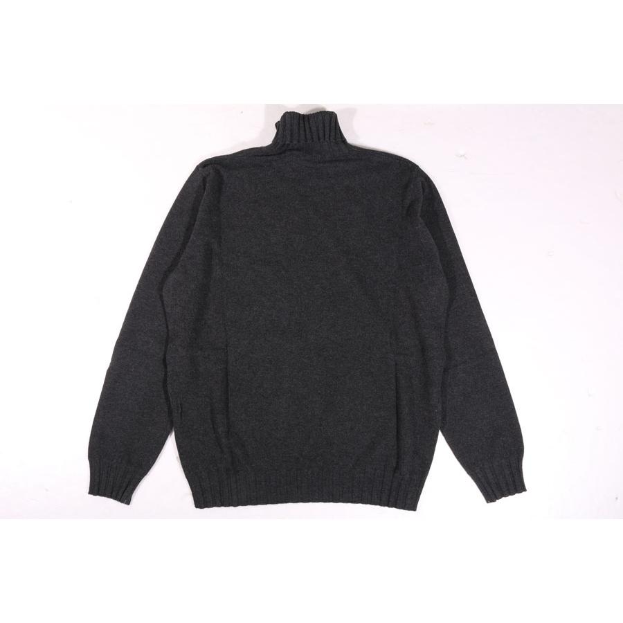 LAMANO ARTISANS （ラマノ アーチザン） タートルネックセーター LMK228 ROLL NECK ダークグレー 54 32344dgy 【W32350】_5