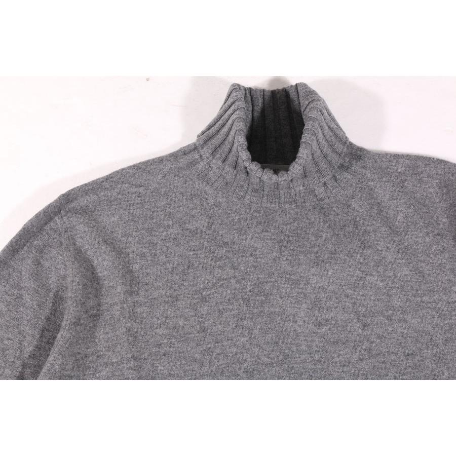 LAMANO ARTISANS （ラマノ アーチザン） タートルネックセーター LMK228 ROLL NECK グレー 54 32344gy 【W32348】_1