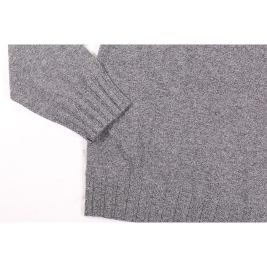 LAMANO ARTISANS （ラマノ アーチザン） タートルネックセーター LMK228 ROLL NECK グレー 54 32344gy 【W32348】_3