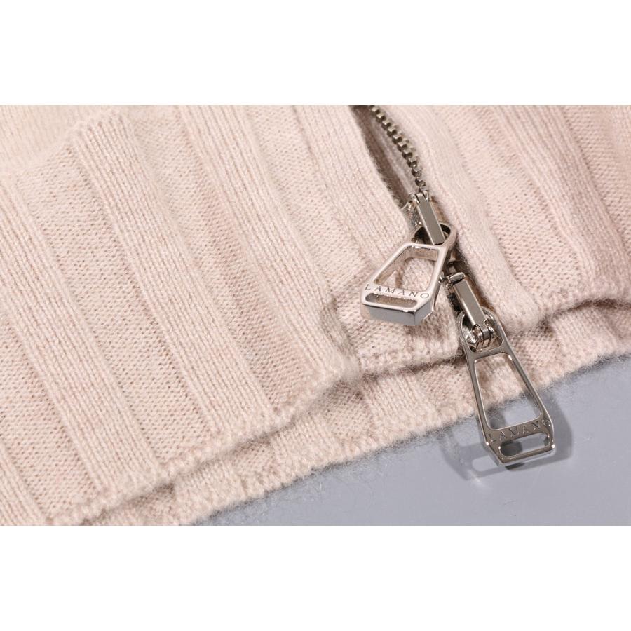 LAMANO ARTISANS（ラマノ アーチザン） ブルゾン LMK232 BOMBER ZIP ベージュ 58 32361be 【W32367】の画像