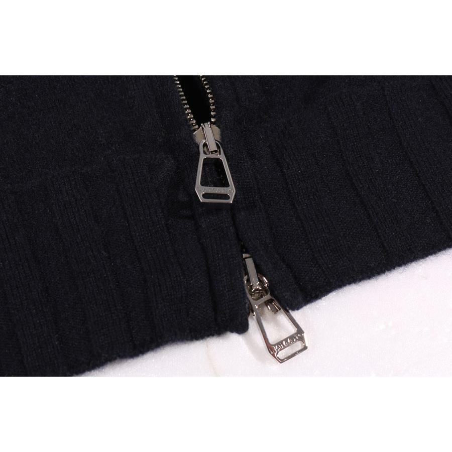 LAMANO ARTISANS（ラマノ アーチザン） ブルゾン LMK232 BOMBER ZIP ダークネイビー 52 32361dnv 【W32369】の画像