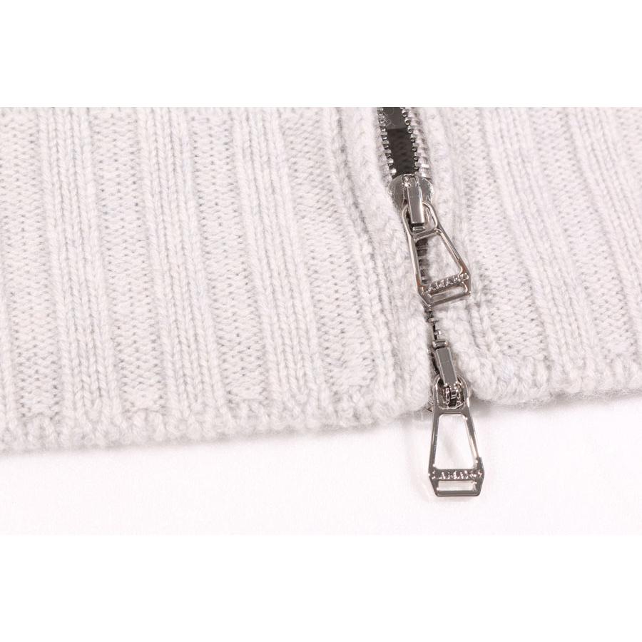 LAMANO ARTISANS（ラマノ アーチザン） ブルゾン LMK663 BOMBER ZIP グレー 52 32371gy 【W32381】の画像