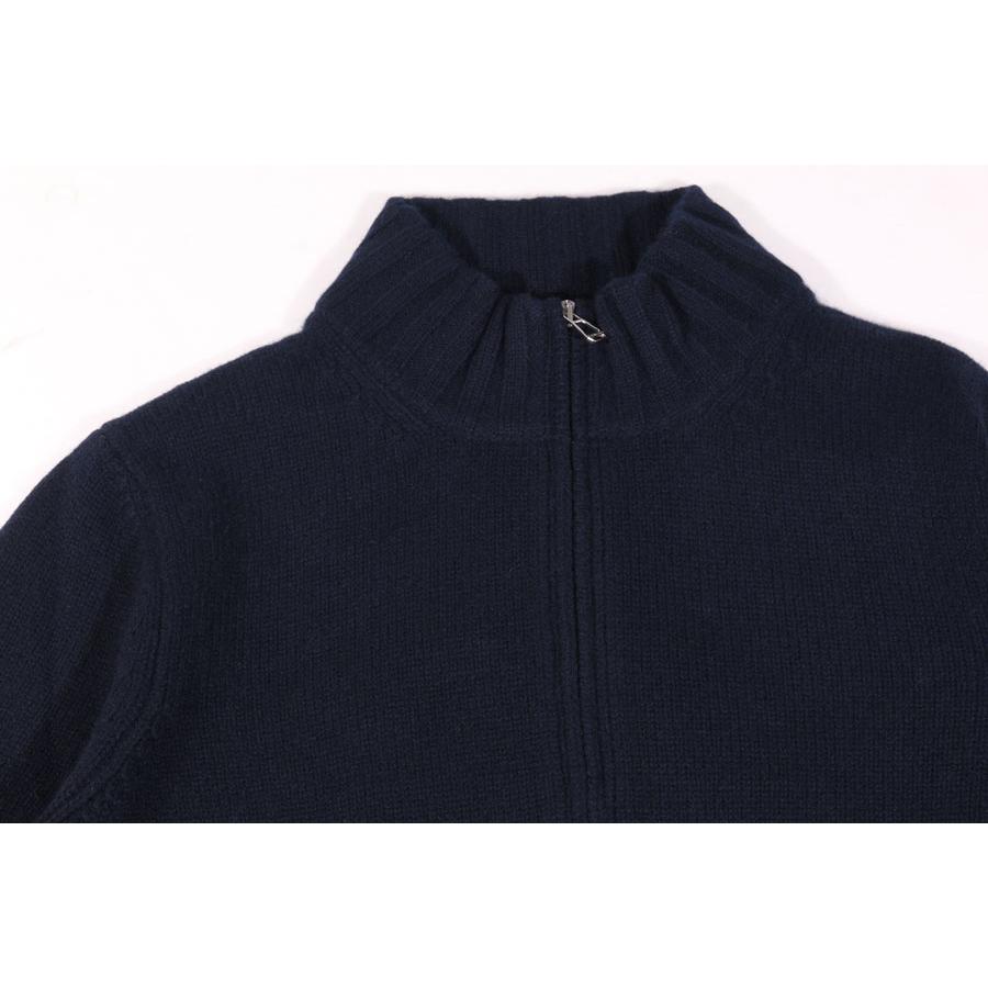 LAMANO ARTISANS（ラマノ アーチザン） ブルゾン LMK663 BOMBER ZIP ネイビー 54 32371nv 【W32378】の画像