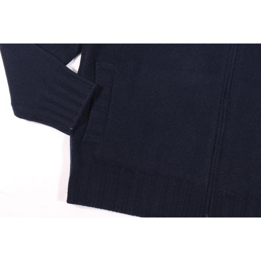 LAMANO ARTISANS（ラマノ アーチザン） ブルゾン LMK663 BOMBER ZIP ネイビー 54 32371nv 【W32378】の画像