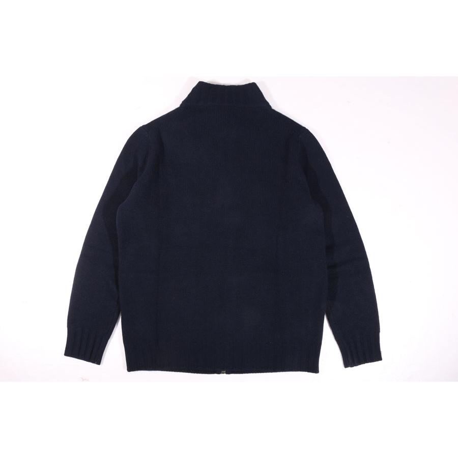 LAMANO ARTISANS（ラマノ アーチザン） ブルゾン LMK663 BOMBER ZIP ネイビー 54 32371nv 【W32378】の画像