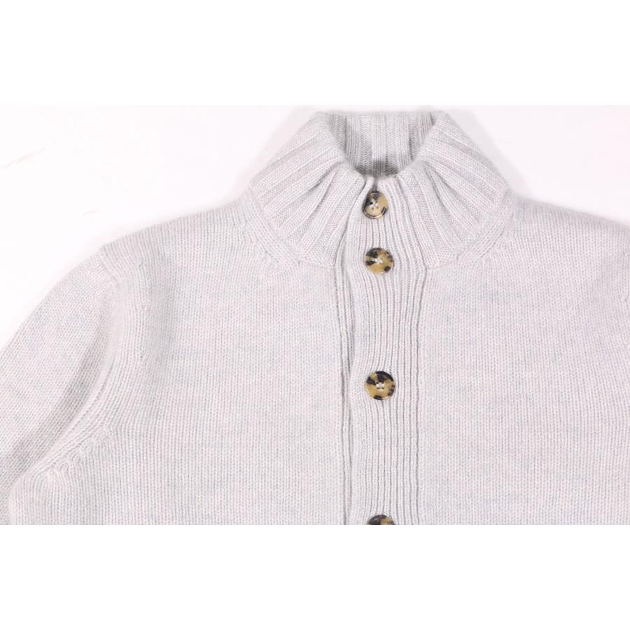 LAMANO ARTISANS（ラマノ アーチザン） カーディガン LMK662 BOMBER BOTT グレー 54 32396gy 【W32404】の画像