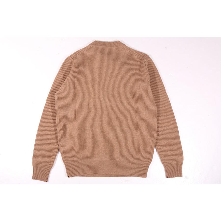 LAMANO ARTISANS（ラマノ アーチザン） 丸首セーター LMK823 GIROCOLLO SERAFINO ライトブラウン 54 32463br 【W32465】の画像