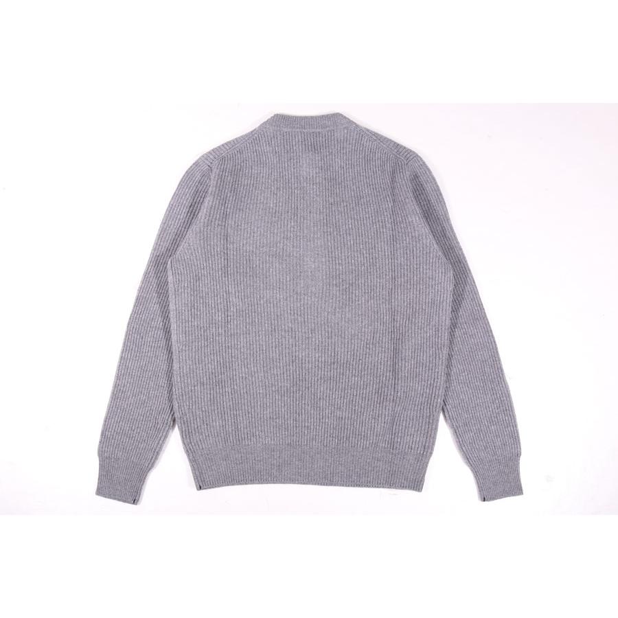 LAMANO ARTISANS（ラマノ アーチザン） 丸首セーター LMK823 GIROCOLLO SERAFINO グレー 52 32463gy 【W32467】の画像