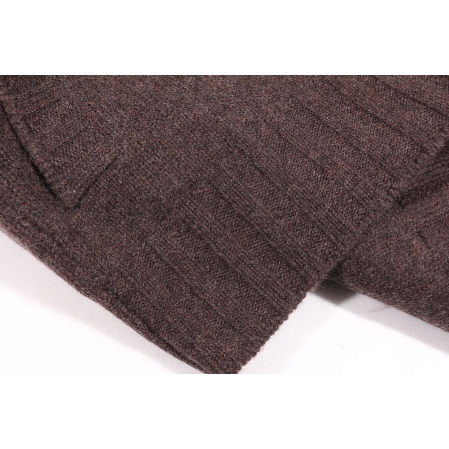 LAMANO ARTISANS （ラマノ アーチザン） ブルゾン LMK804 BOMBER ZIP ブラウン 52 32469 【W32470】の画像