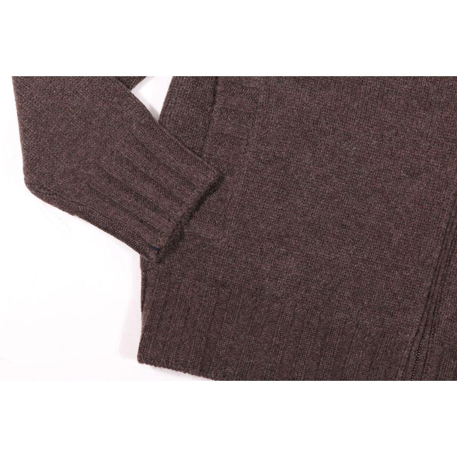 LAMANO ARTISANS（ラマノ アーチザン） ブルゾン LMK804 BOMBER ZIP ブラウン 54 32469 【W32471】の画像