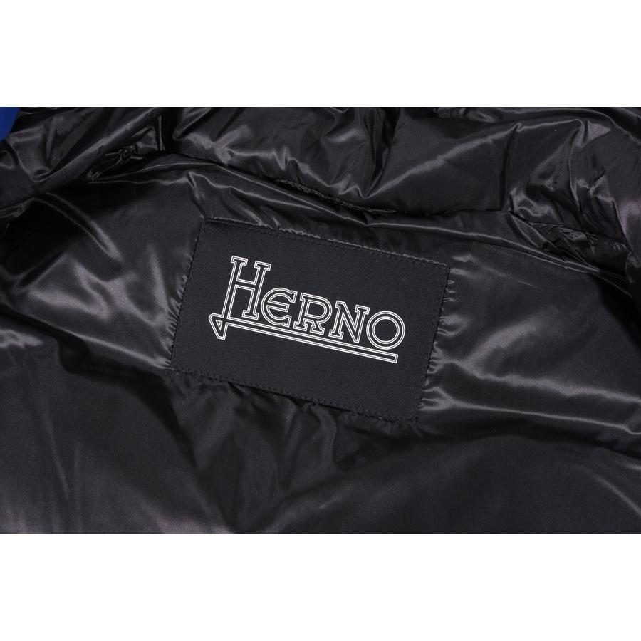 HERNO （ヘルノ） ダウンベスト PI001081012220 ブルー 44 【W32528】の画像