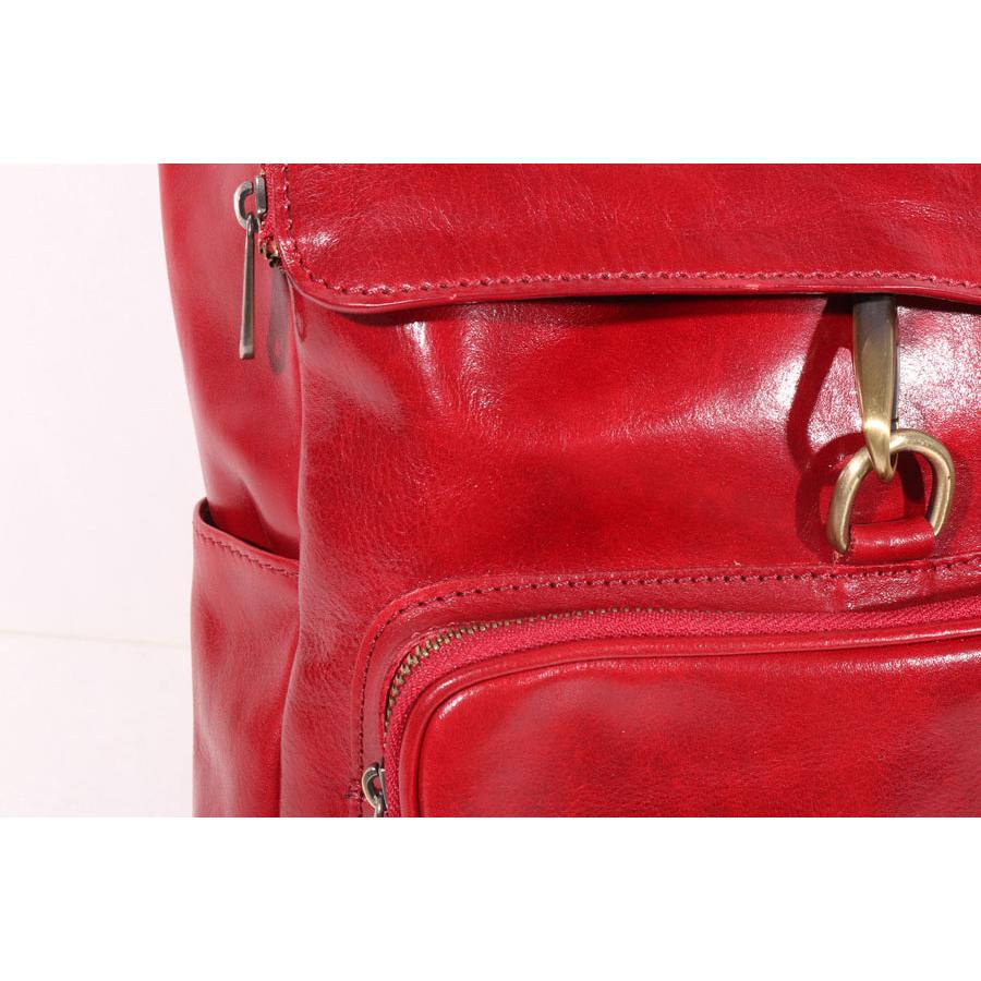 PELLICCIA（ペリッチア） リュック BSB-0111 レッド 32578rd 【A32578】の画像