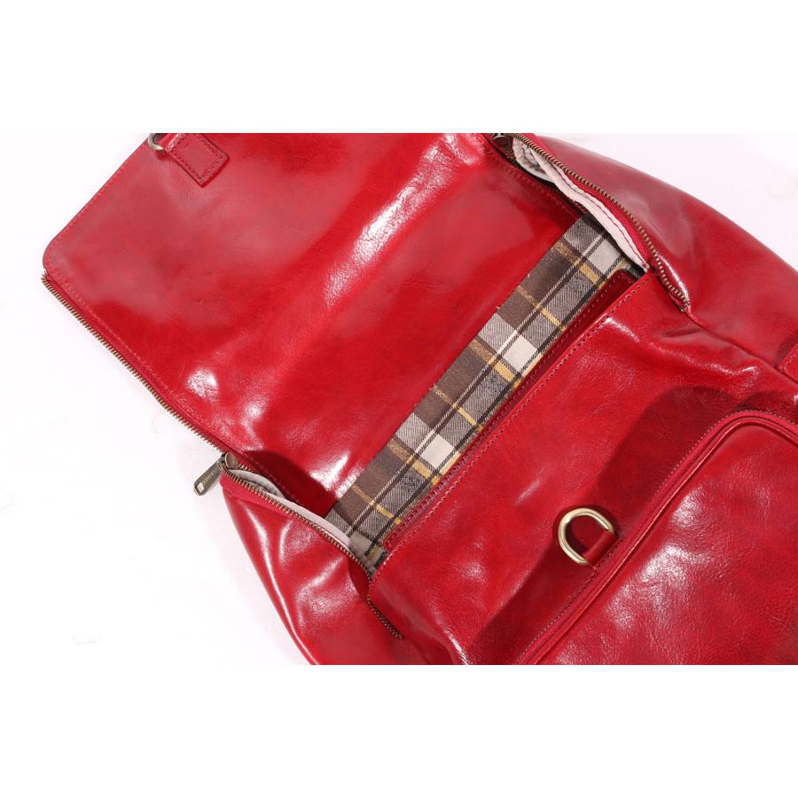 PELLICCIA（ペリッチア） リュック BSB-0111 レッド 32578rd 【A32578】の画像