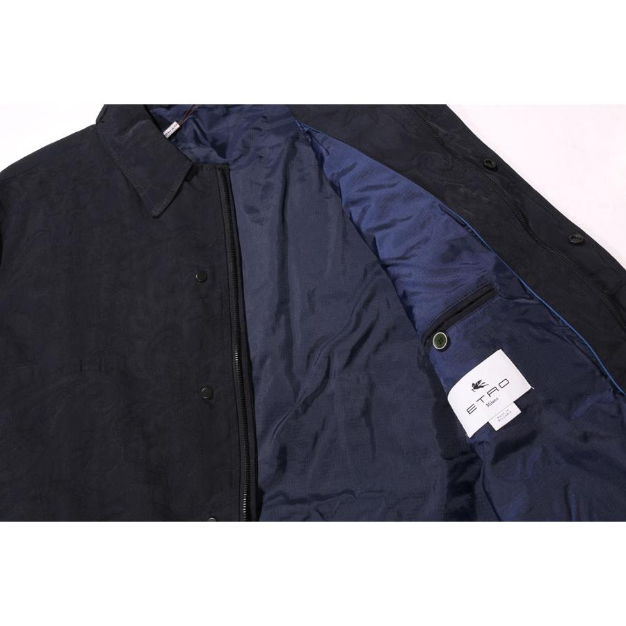 ETRO（エトロ） コート U 1S590 1319 ネイビー 50 32581 【W32581】の画像