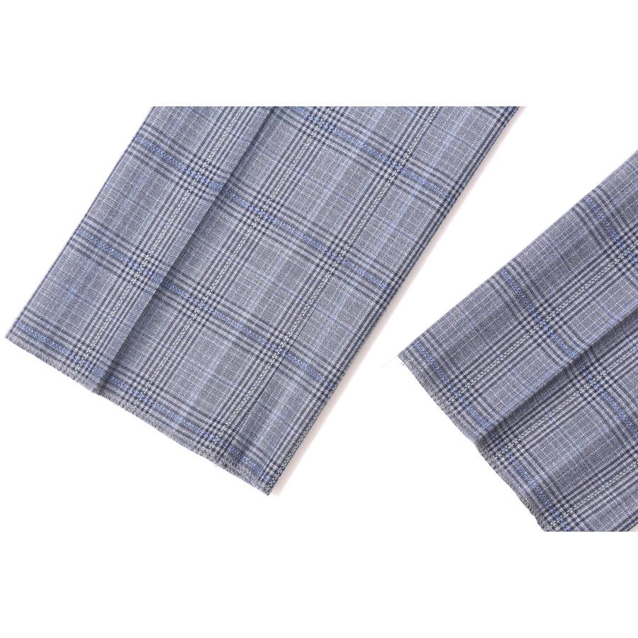 ETRO（エトロ） スーツ U 1A400 1087 グレーxネイビー 50 32583