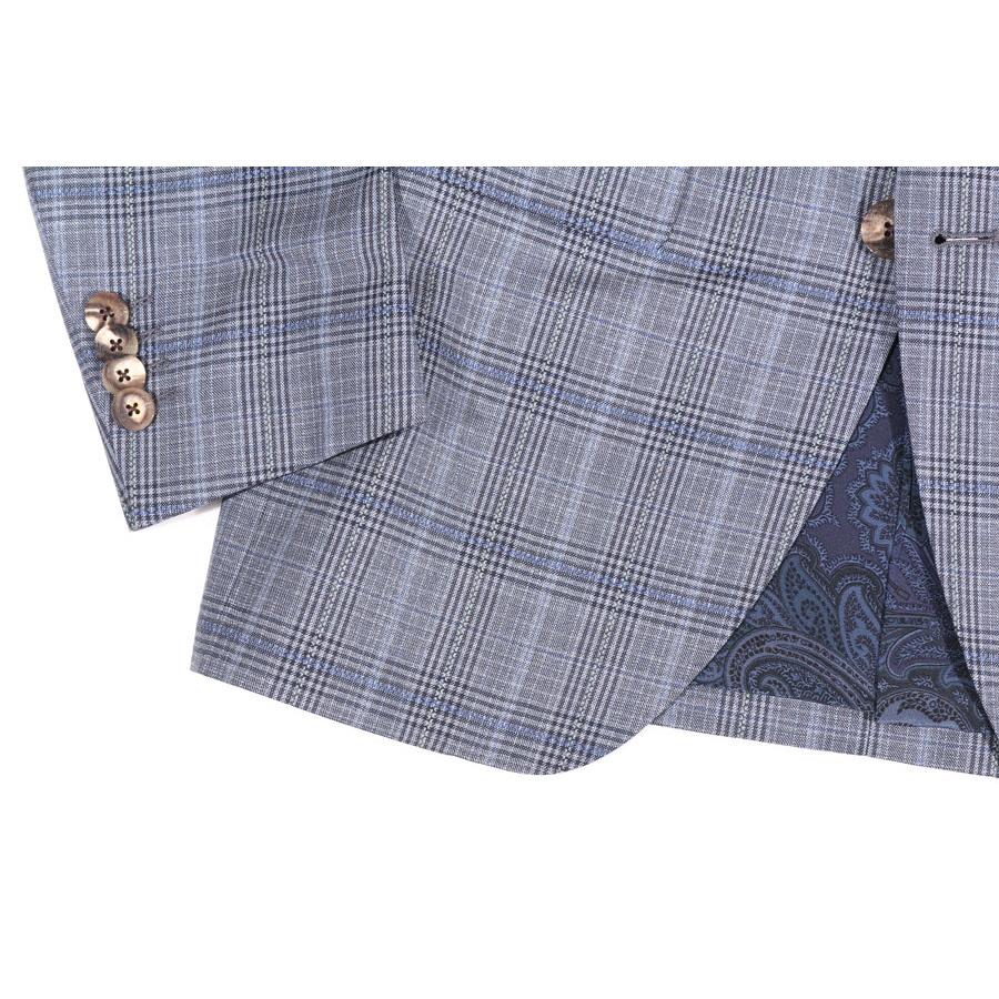 ETRO（エトロ） スーツ U 1A400 1087 グレーxネイビー 50 32583