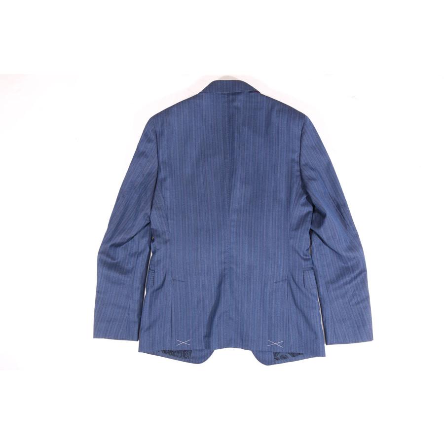 ETRO （エトロ） スーツ U 1A299 1085 ネイビーxパープル 44 【W32585】の画像
