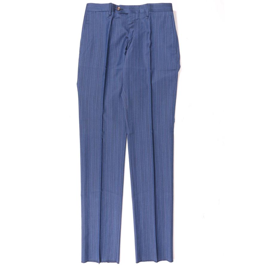 ETRO （エトロ） スーツ U 1A299 1085 ネイビーxパープル 44 【W32585】の画像