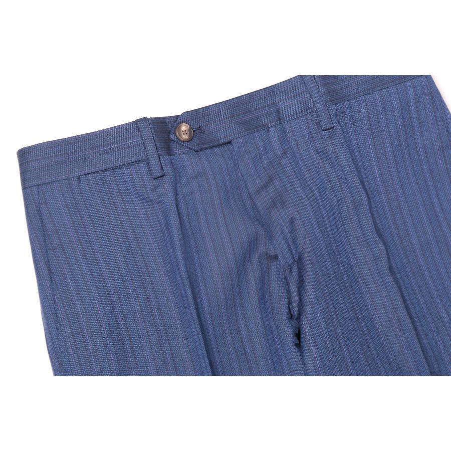 ETRO （エトロ） スーツ U 1A299 1085 ネイビーxパープル 44 【W32585】の画像