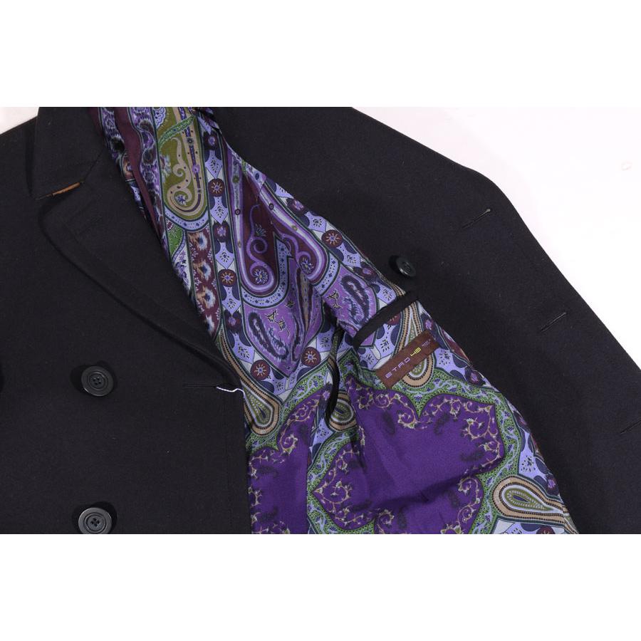 ETRO （エトロ） コート U 11S060 2500 ネイビー 48 【W32589】の画像