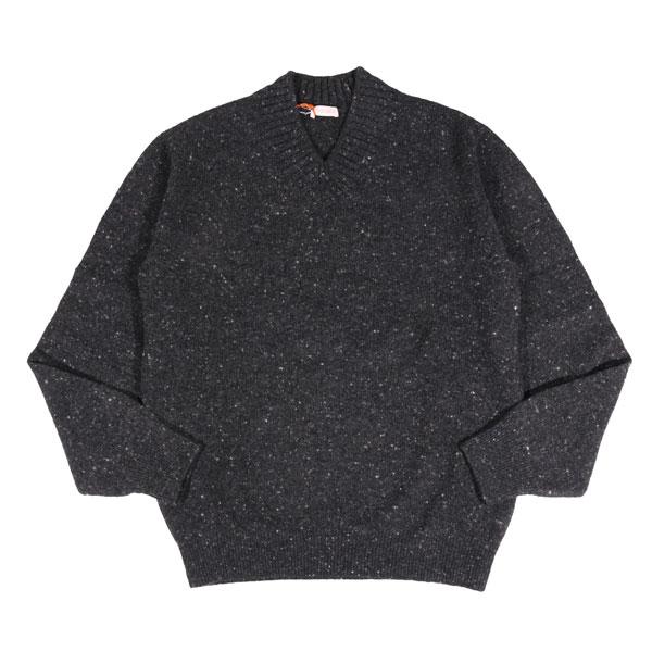 CRUCIANI（クルチアーニ） Vネックセーター CU8350 グレー 56 32899gy